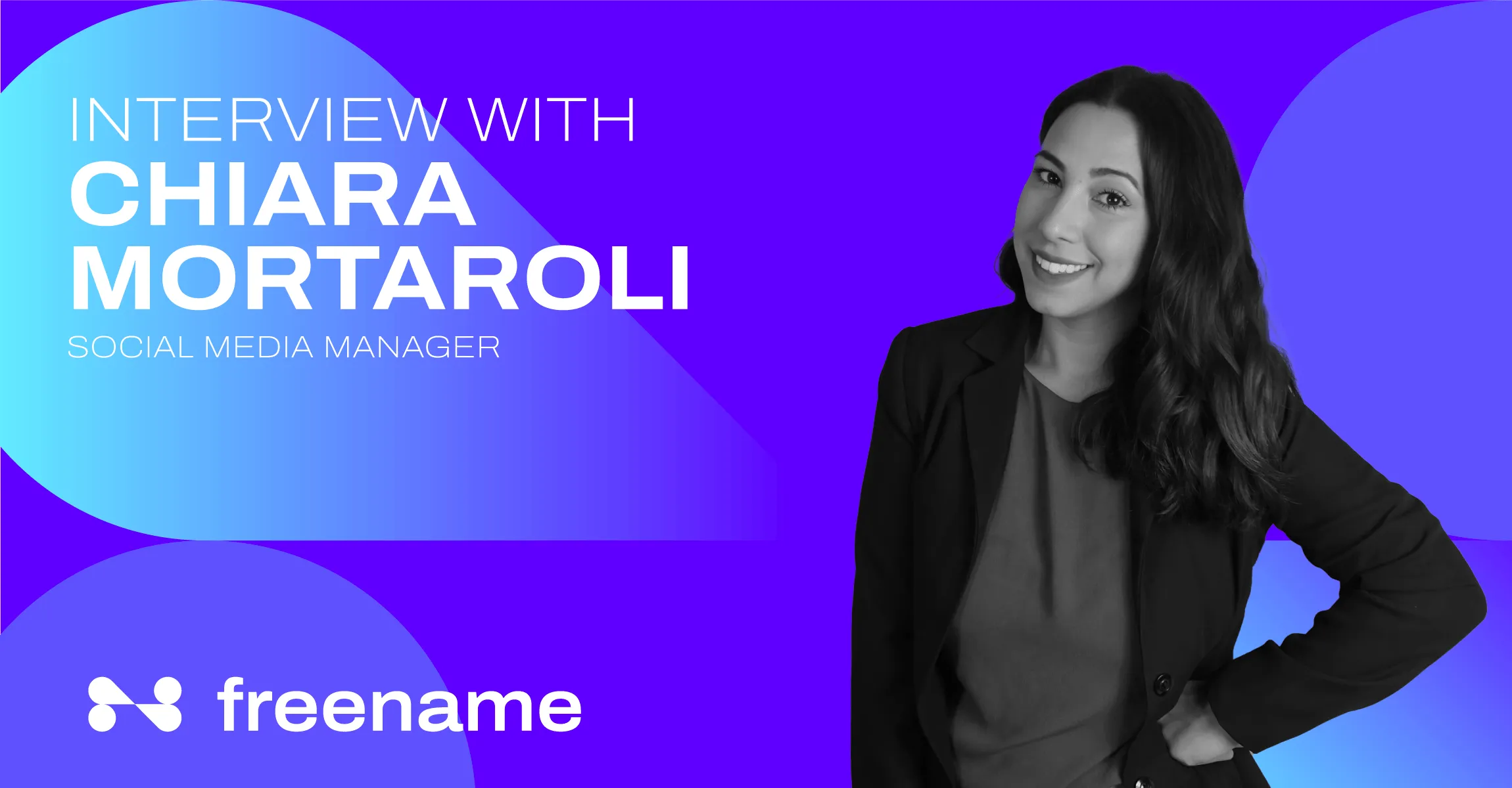 Freename Update: Chiara Mortaroli joins the team