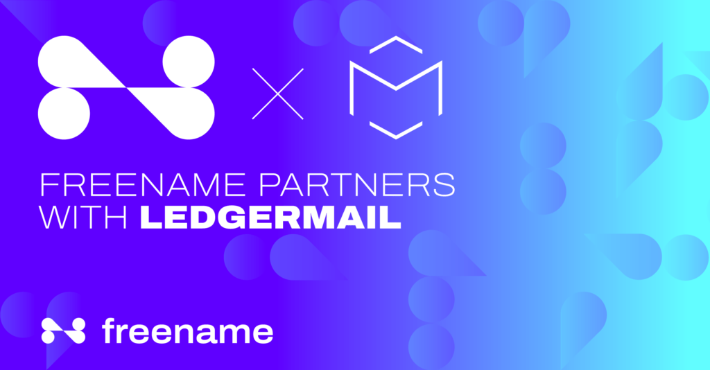 Freename Integrates with Ledgermail