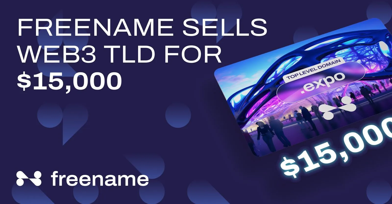 Freename Sells Web3 TLD for $15,000, Creates History