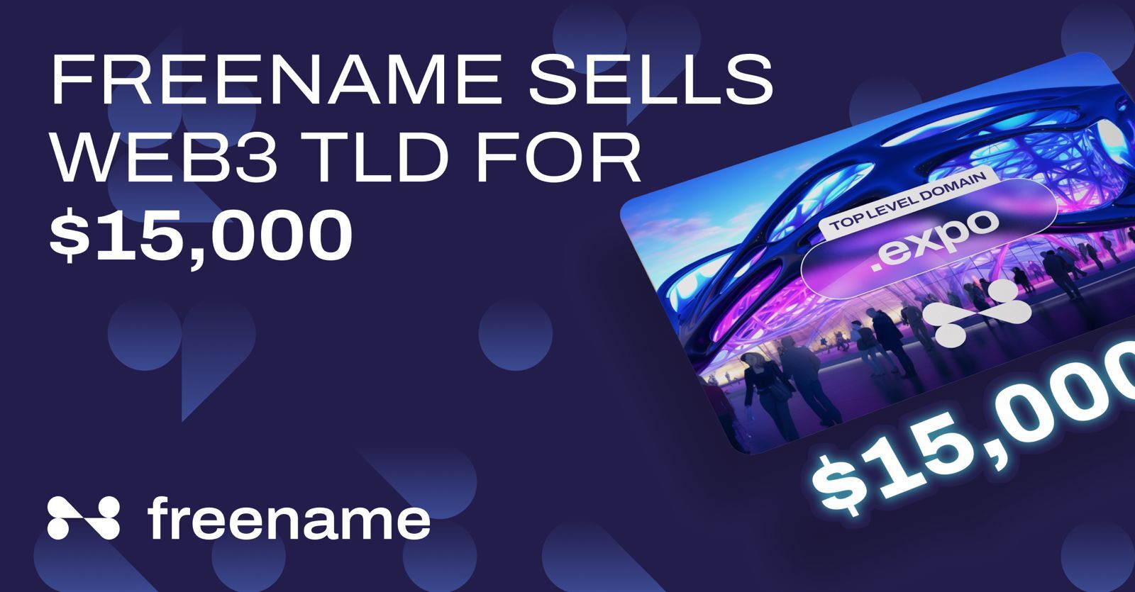 Freename Sells Web3 TLD for $15,000, Creates History