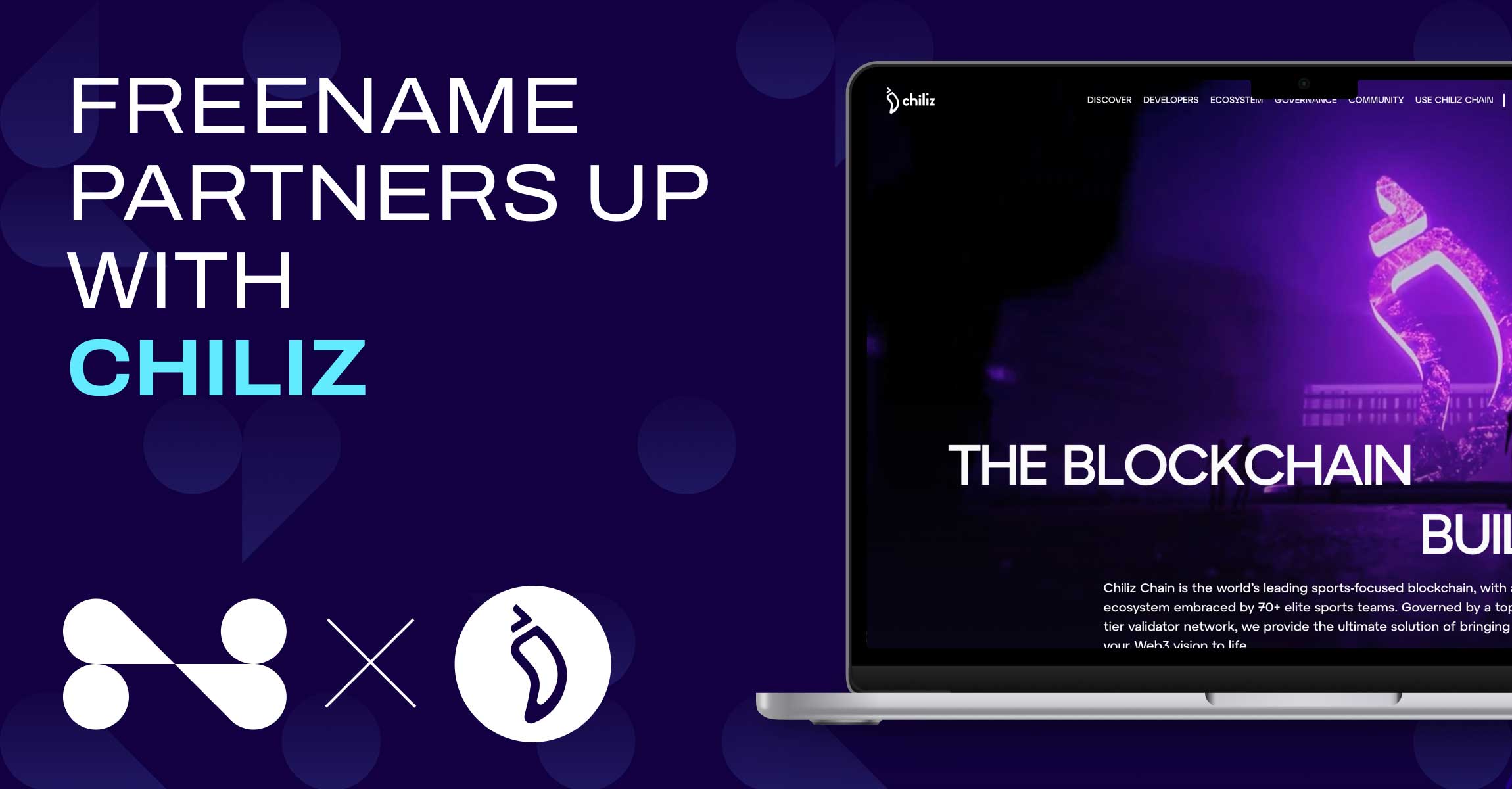 Freename Teams Up with Chiliz: Say Hello to .CHZ Domains!