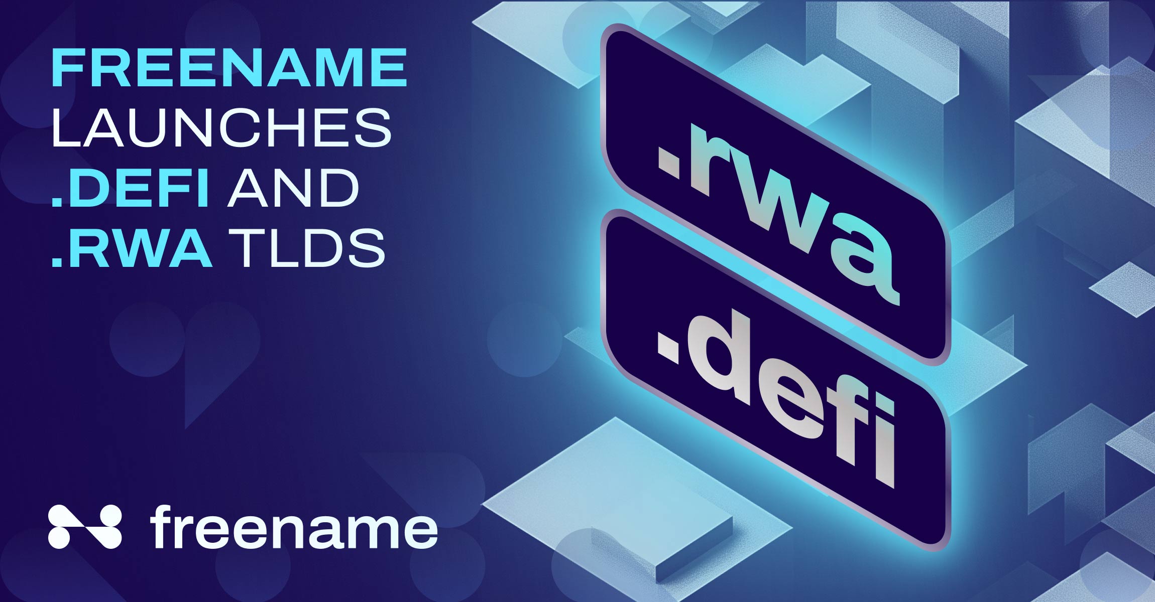 Freename launched .rwa and .defi TLDs - why buy them now?