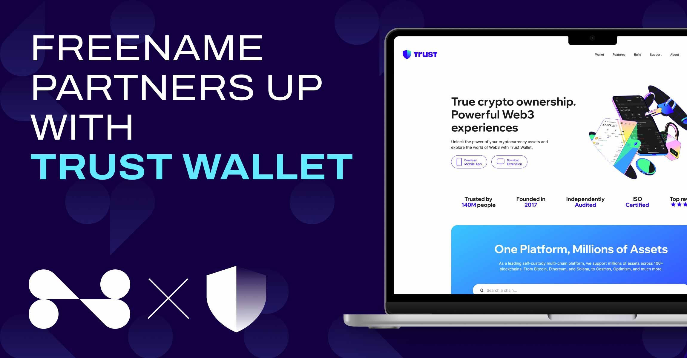 Freename and TrustWallet Are Teaming Up