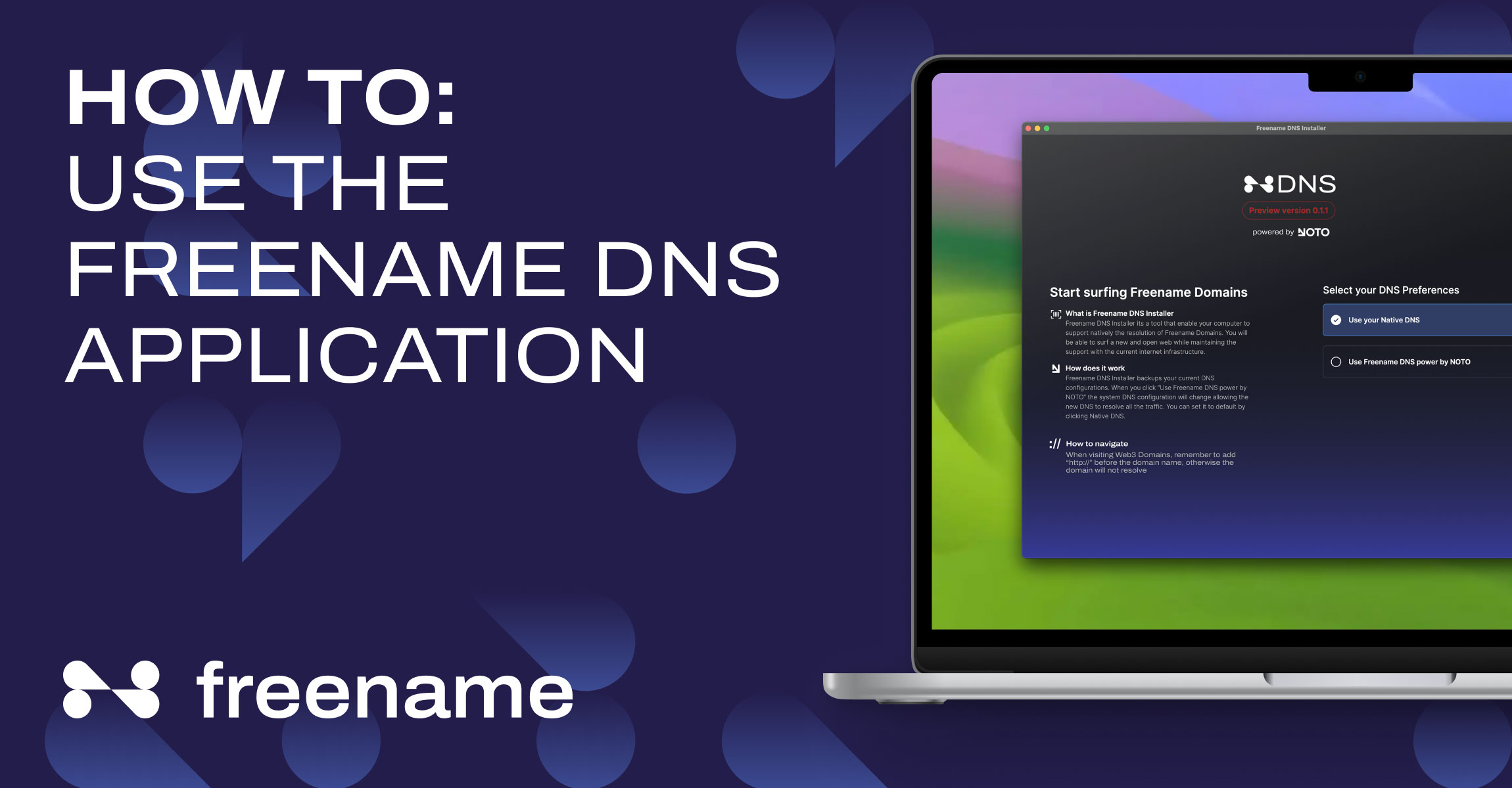 How to Self-Host a Website on a Freename Web3 Domain