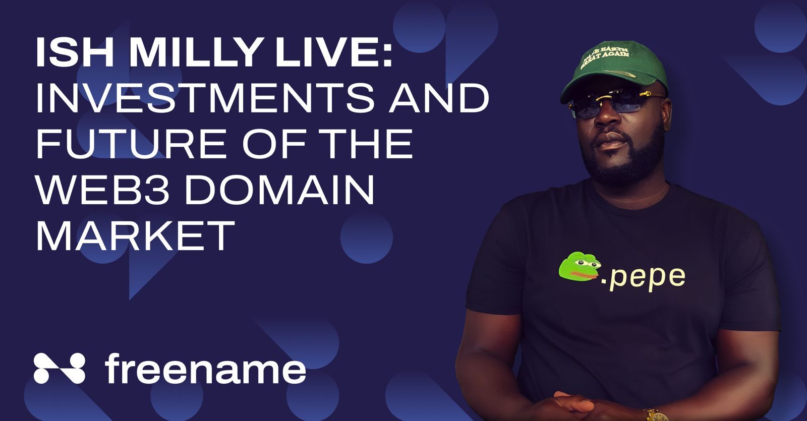 Ish Milly Live: Investments and Future of Web3 Domain Market