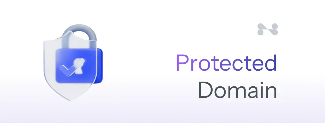 Why a domain is protected
