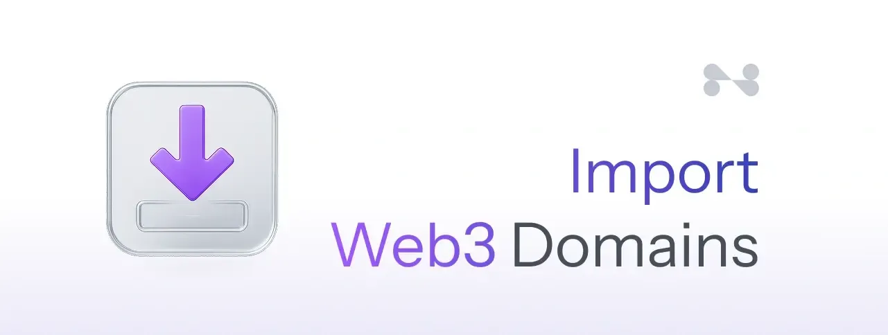 How to import Web3 domains on Aftermarket