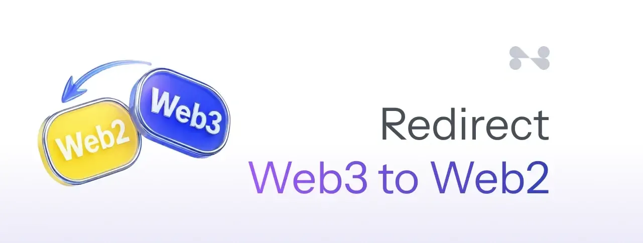 How to redirect a Web3 domain to a Web2 website