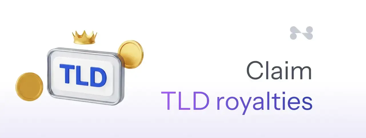 How to claim TLD royalties