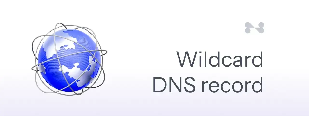 How to create a wildcard DNS record