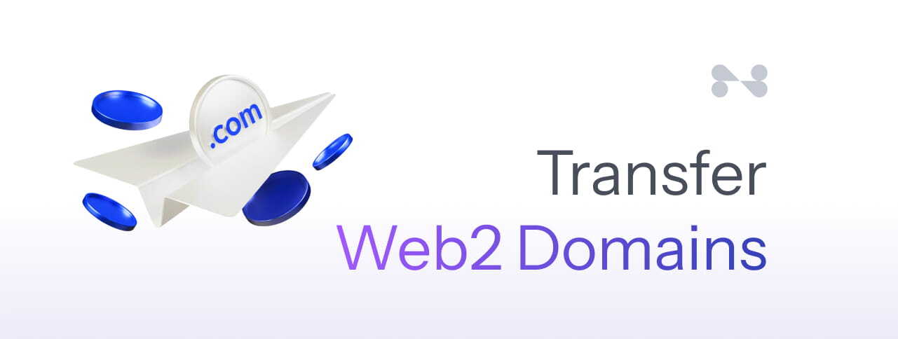 How to transfer Web2 domains from one Freename account to another