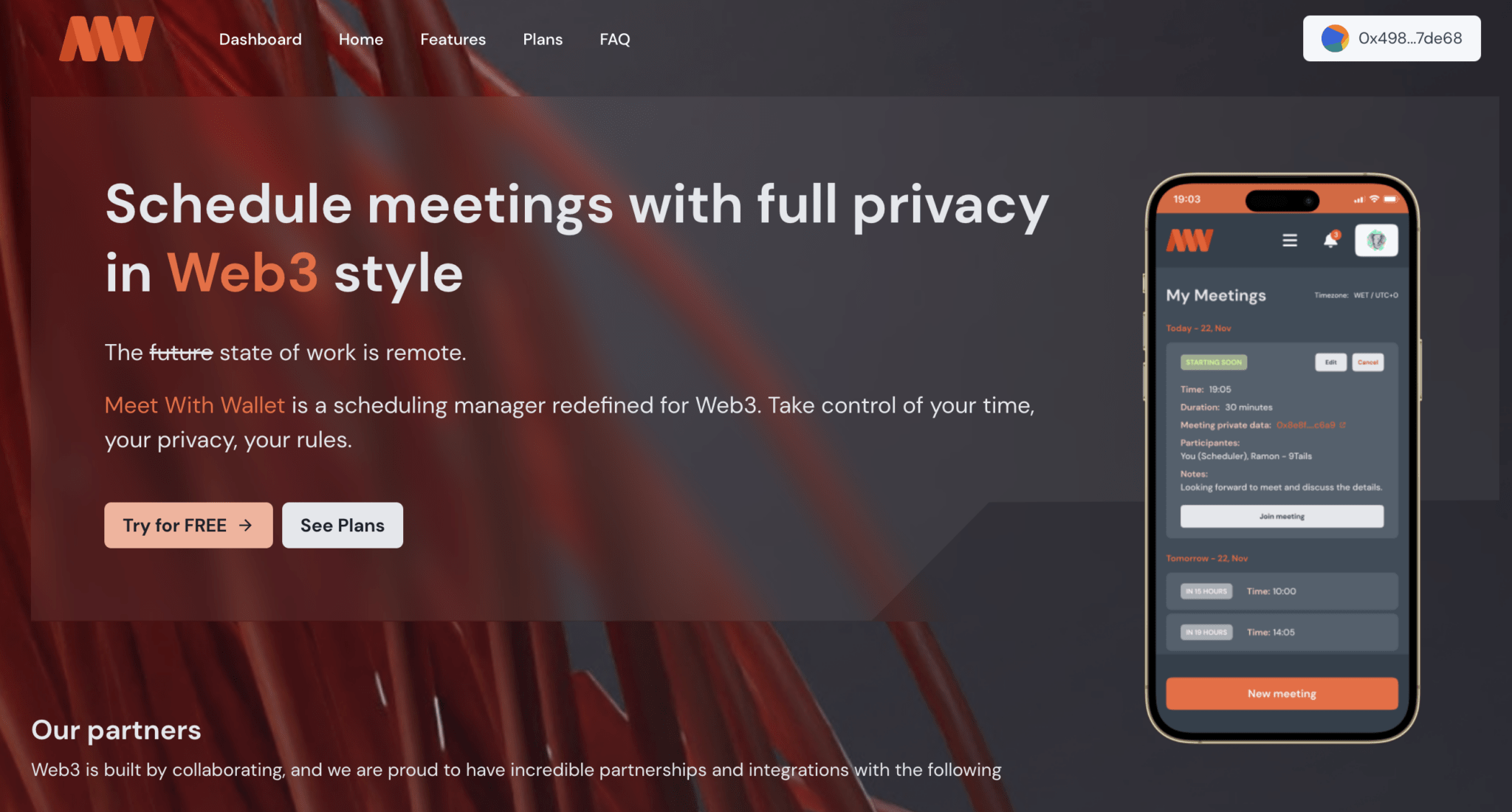 web3 calendly